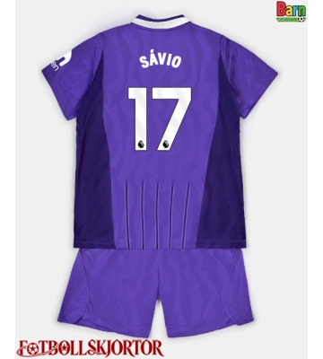 Tottenham Hotspur Savio #17 Tredje Kläder Barn 2026-27 Kortärmad (+ Korta byxor)